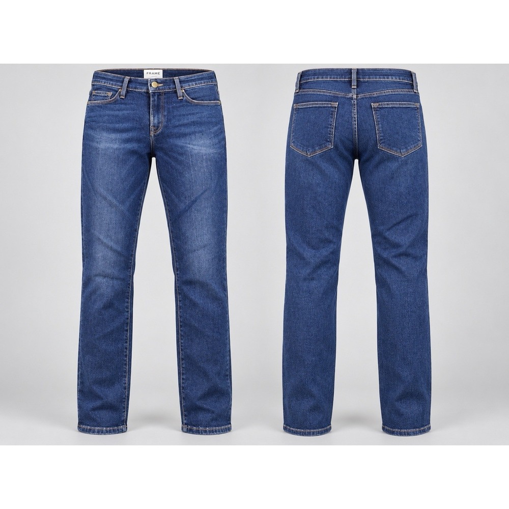 FRAME jeans Womens 31x29 Skinny  Le Skinny de Jeanne Dark Wash Indigo